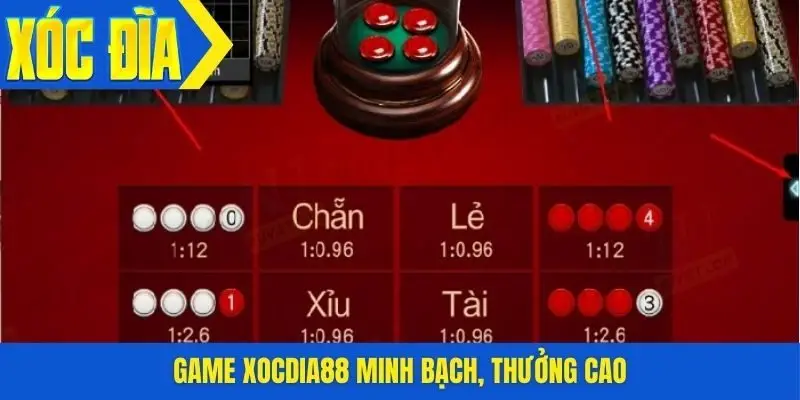 Game xocdia88 minh  bạch, thưởng cao